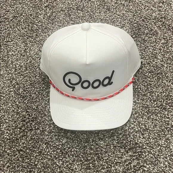 NWT White Trucker Good Good Golf Hat. - Picture 1 of 5